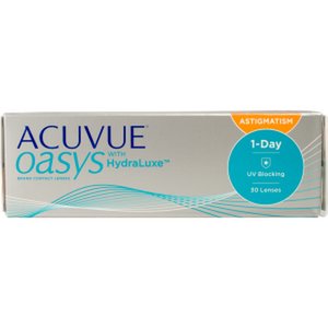 Acuvue Oasys 1-Day for ASTIGMATISM paquete de 30