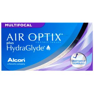 Air Optix Plus HydraGlyde Multifocal paquete de 6