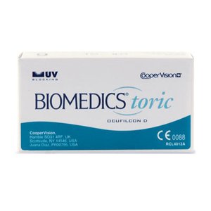 Biomedics Toric paquete de 6