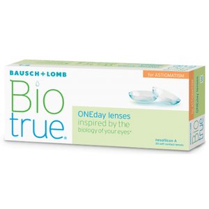 Biotrue ONEday for Astigmatism paquete de 30
