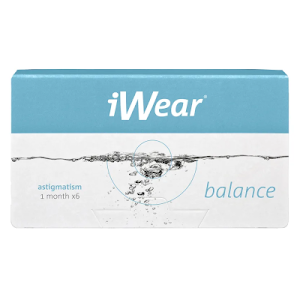 iWear Balance Plus Astigmatism paquete de 6
