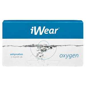iWear Oxygen Astigmatism paquete de 6