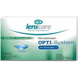 OPTI-System Toric Monatslinsen paquete de 3